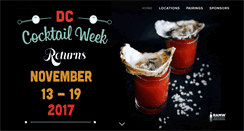 Desktop Screenshot of dccocktailweek.com